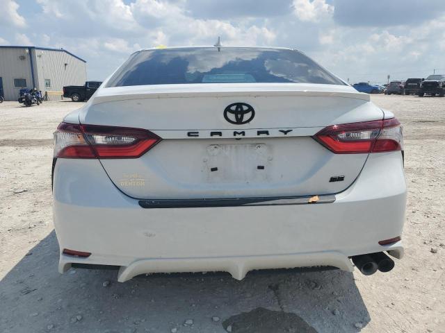 4T1G11AK8PU164659 - 2023 TOYOTA CAMRY SE NIGHT SHADE WHITE photo 6