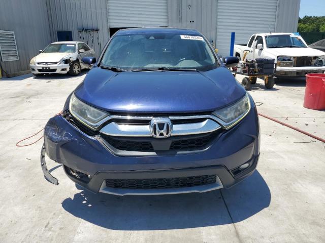 7FARW1H83JE013418 - 2018 HONDA CR-V EXL BLUE photo 5