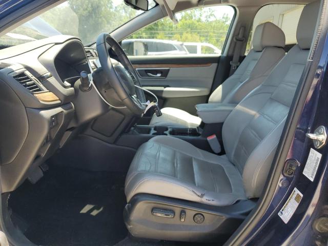 7FARW1H83JE013418 - 2018 HONDA CR-V EXL BLUE photo 7
