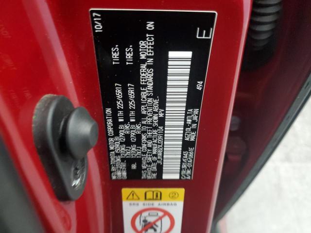 JTJYARBZXJ2091104 - 2018 LEXUS NX 300 BASE წითელი ფოტო 13