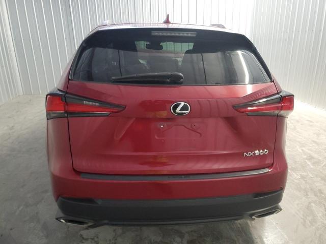 JTJYARBZXJ2091104 - 2018 LEXUS NX 300 BASE წითელი ფოტო 6