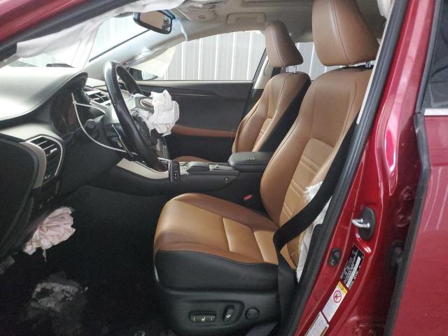 JTJYARBZXJ2091104 - 2018 LEXUS NX 300 BASE წითელი ფოტო 7