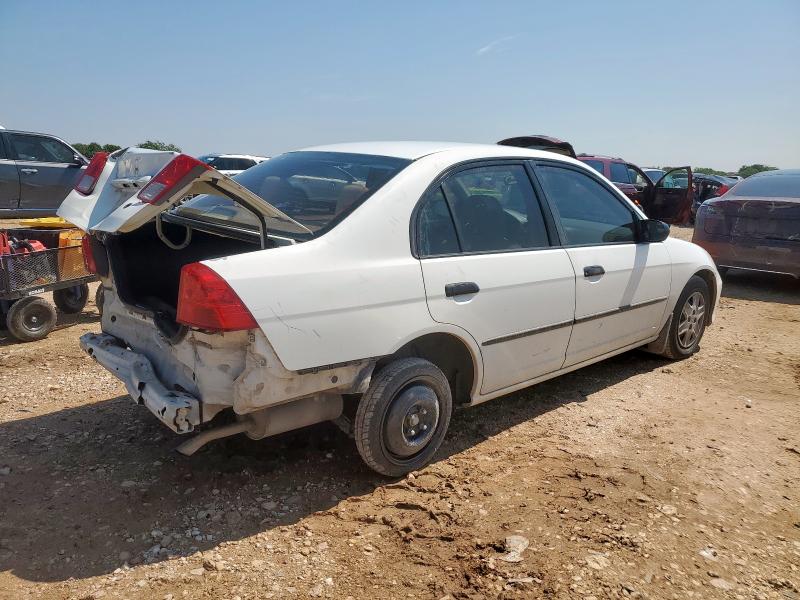 1HGES16375L026142 - 2005 HONDA CIVIC DX VP WHITE photo 3