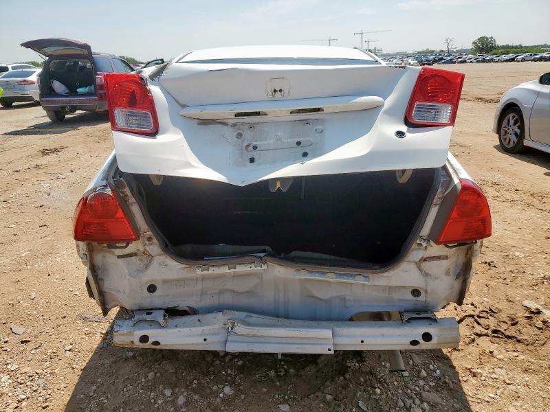 1HGES16375L026142 - 2005 HONDA CIVIC DX VP WHITE photo 6