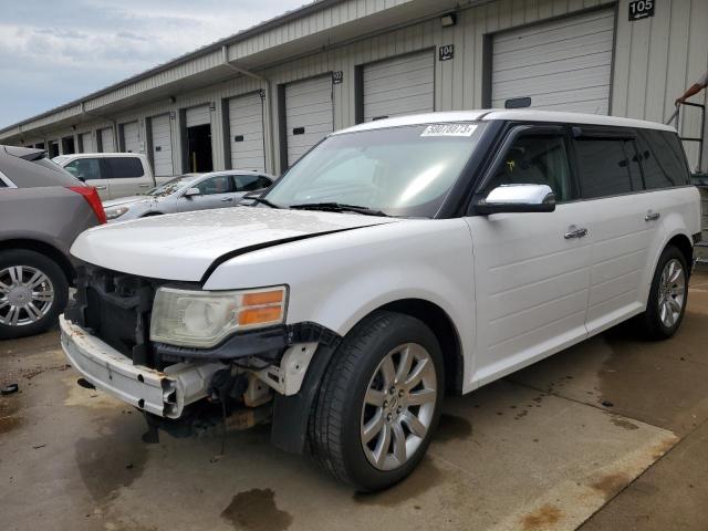 2FMGK5DC3ABA18093 - 2010 FORD FLEX LIMITED WHITE photo 1