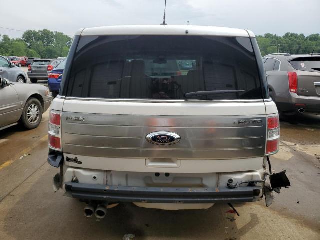 2FMGK5DC3ABA18093 - 2010 FORD FLEX LIMITED WHITE photo 6