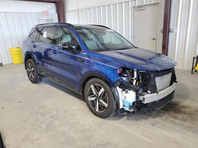 5XYRL4LC6NG124710 - 2022 KIA SORENTO S BLUE photo 4