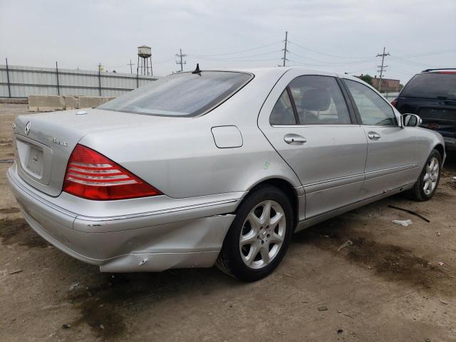 WDBNG84J06A476947 - 2006 MERCEDES-BENZ S 500 4MATIC SILVER photo 3