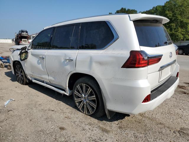 JTJDY7AX0M4334572 - 2021 LEXUS LX 570 WHITE photo 2