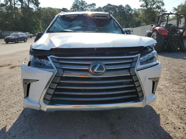 JTJDY7AX0M4334572 - 2021 LEXUS LX 570 WHITE photo 5