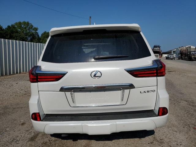 JTJDY7AX0M4334572 - 2021 LEXUS LX 570 WHITE photo 6