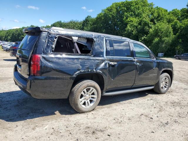 1GNSCHKC4LR114032 - 2020 CHEVROLET SUBURBAN C1500 LT BLACK photo 3