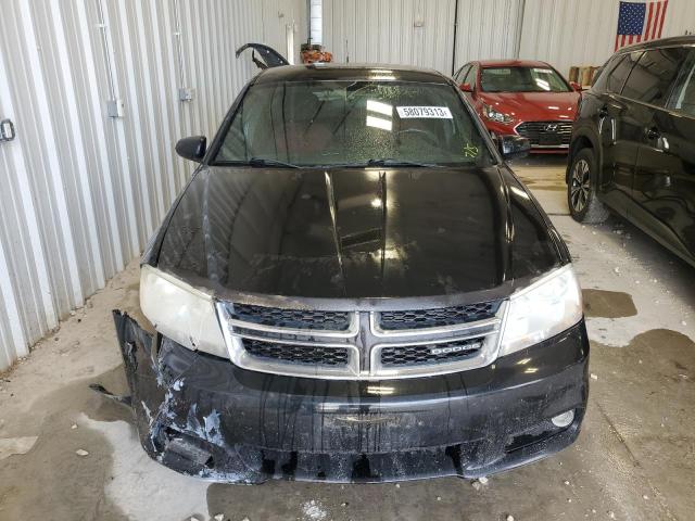 1B3BD1FG8BN519621 - 2011 DODGE AVENGER MAINSTREET BLACK photo 5