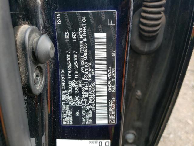 JTEBU5JR9H5408465 - 2017 TOYOTA 4RUNNER SR5/SR5 PREMIUM 黑色 照片 13