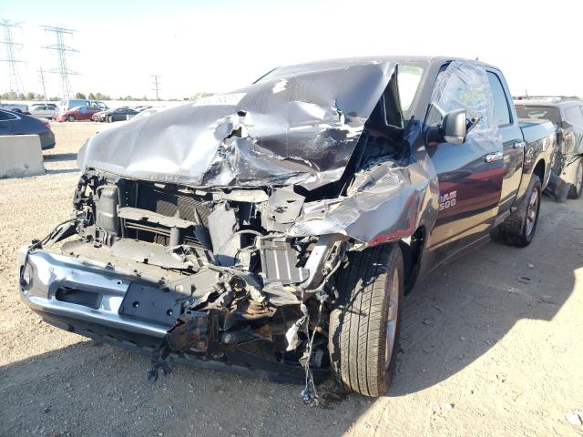 1C6RR7LG0GS123236 - 2016 RAM 1500 SLT GRAY photo 2