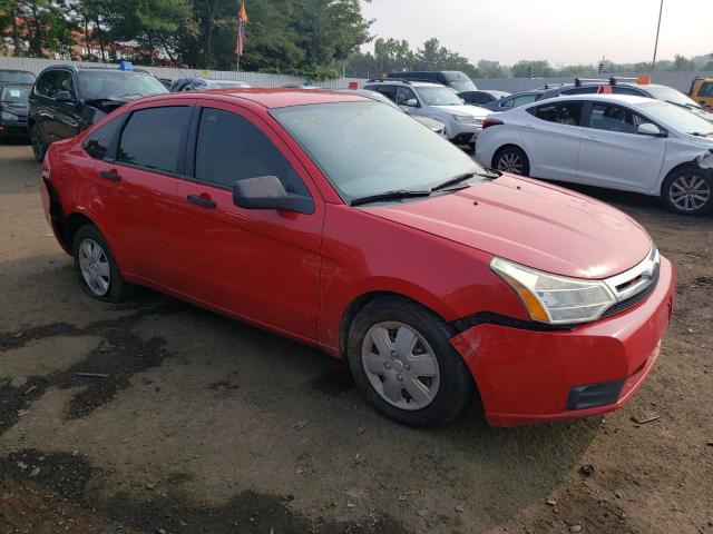 1FAHP34N48W238180 - 2008 FORD FOCUS S/SE RED photo 4