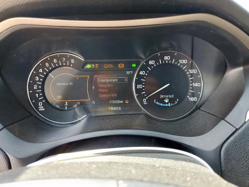 3LN6L5E98JR627323 - 2018 LINCOLN MKZ RESERVE შავი ფოტო 9