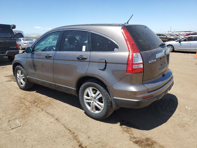 3CZRE4H54AG701342 - 2010 HONDA CR-V EX GRAY photo 2