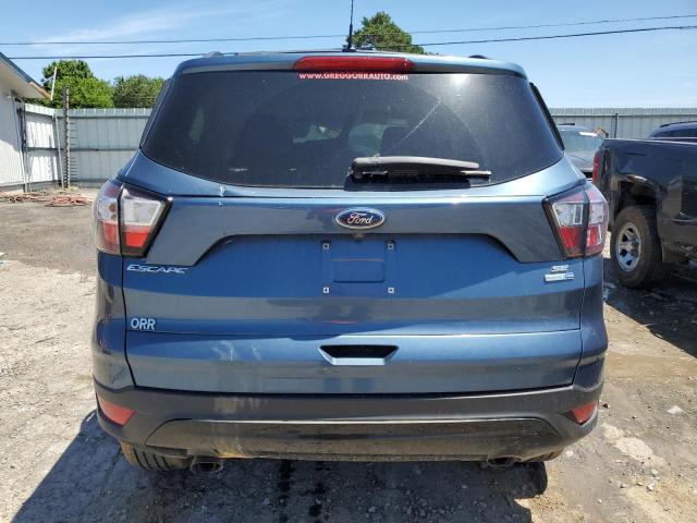 1FMCU9GD6JUC55014 - 2018 FORD ESCAPE SE BLUE photo 6