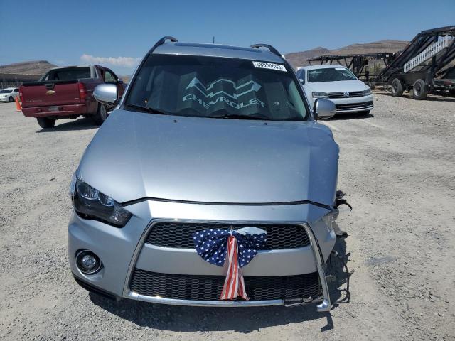 JA4JS4AX1AZ007550 - 2010 MITSUBISHI OUTLANDER XLS SILVER photo 5