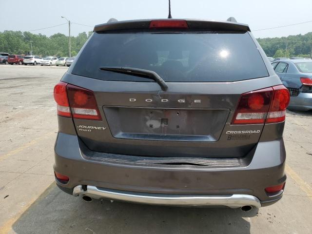 3C4PDDGG1HT521269 - 2017 DODGE JOURNEY CROSSROAD GRAY photo 6