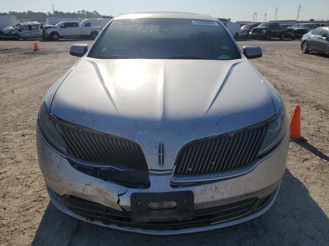 1LNHL9DK7EG607324 - 2014 LINCOLN MKS SILVER photo 5