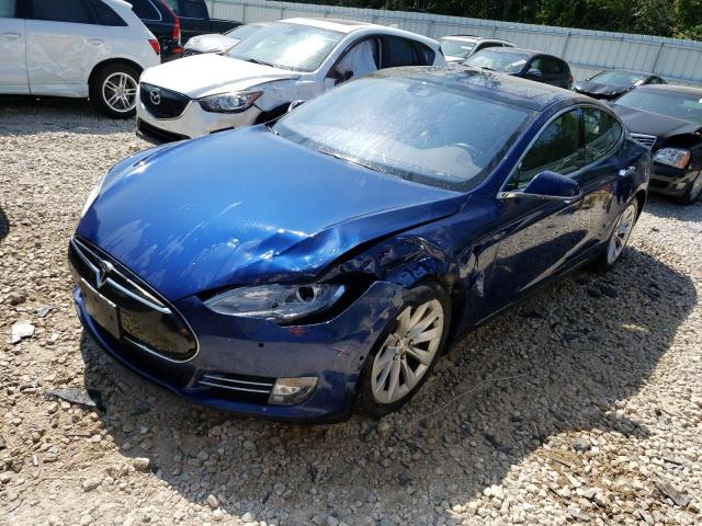 5YJSA1E22GF130055 - 2016 TESLA MODEL S Синій фото 1