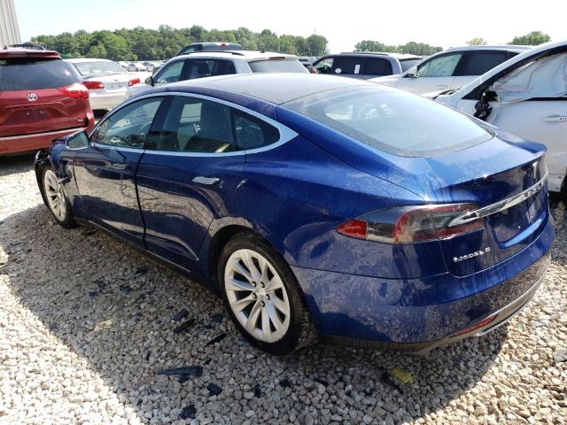 5YJSA1E22GF130055 - 2016 TESLA MODEL S Синій фото 2