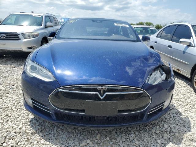5YJSA1E22GF130055 - 2016 TESLA MODEL S Синій фото 5