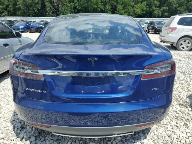 5YJSA1E22GF130055 - 2016 TESLA MODEL S Синій фото 6