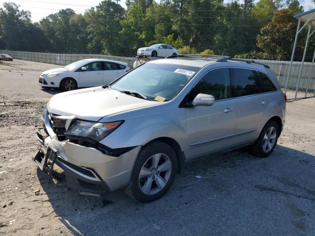 2HNYD2H47CH519325 - 2012 ACURA MDX TECHNOLOGY SILVER photo 1