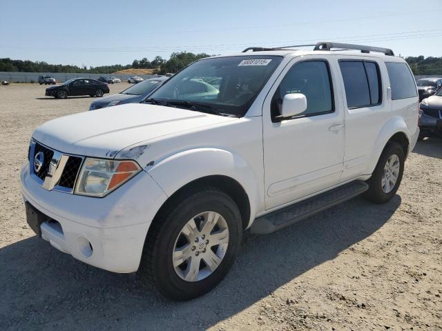 5N1AR18W37C610262 - 2007 NISSAN PATHFINDER LE WHITE photo 1