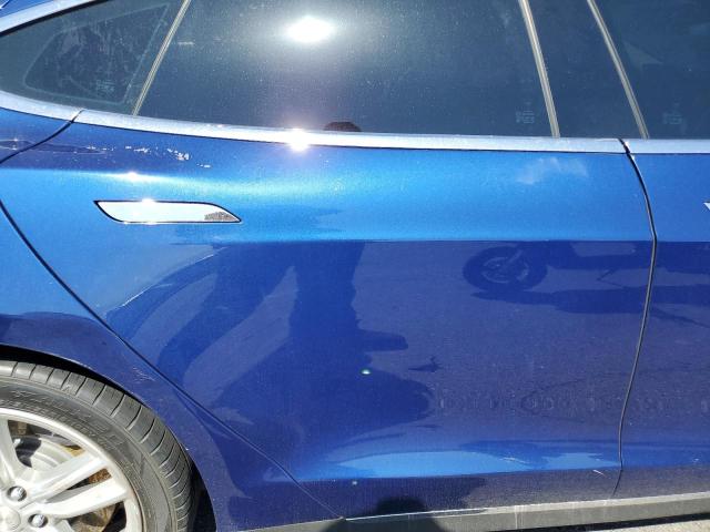 5YJSA1E1XFF102901 - 2015 TESLA MODEL S 蓝色 照片 10