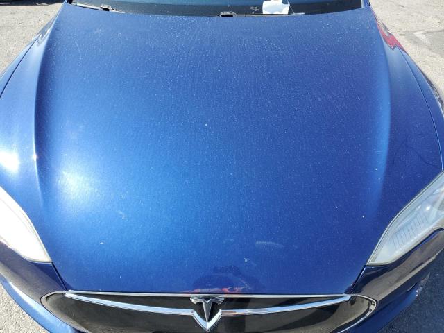 5YJSA1E1XFF102901 - 2015 TESLA MODEL S 蓝色 照片 11