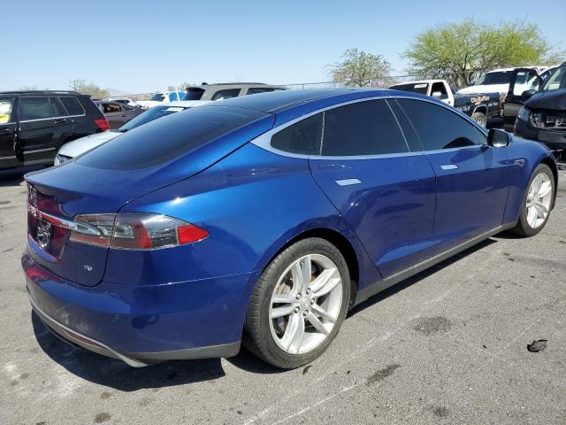 5YJSA1E1XFF102901 - 2015 TESLA MODEL S 蓝色 照片 3