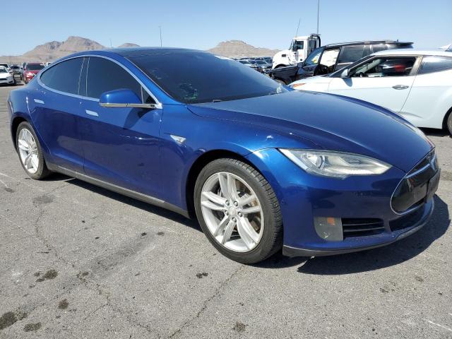 5YJSA1E1XFF102901 - 2015 TESLA MODEL S 蓝色 照片 4