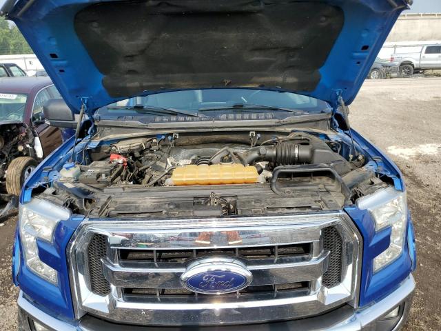 1FTFW1EF7GFA40000 - 2016 FORD F150 SUPERCREW BLUE photo 11