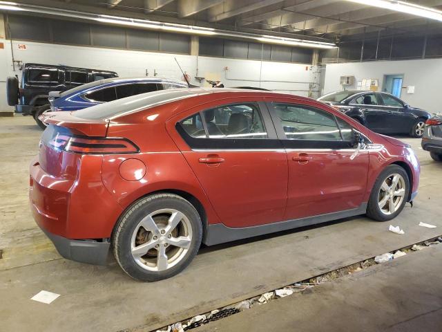 1G1RD6E49EU151339 - 2014 CHEVROLET VOLT RED photo 3