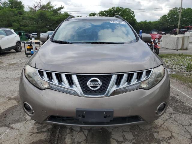 JN8AZ18W29W159674 - 2009 NISSAN MURANO S TAN photo 5