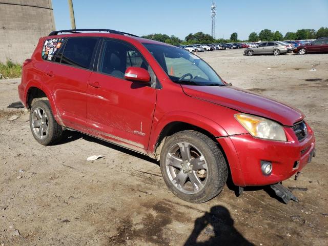 JTMRK4DV1A5095459 - 2010 TOYOTA RAV4 SPORT RED photo 4