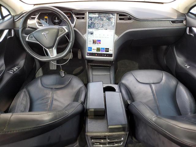 5YJSA1CG9DFP09733 - 2013 TESLA MODEL S GRAY photo 8