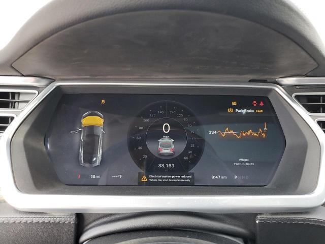 5YJSA1CG9DFP09733 - 2013 TESLA MODEL S GRAY photo 9