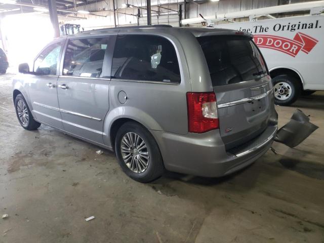 2C4RC1CG6ER171104 - 2014 CHRYSLER TOWN & COU TOURING L GRAY photo 2