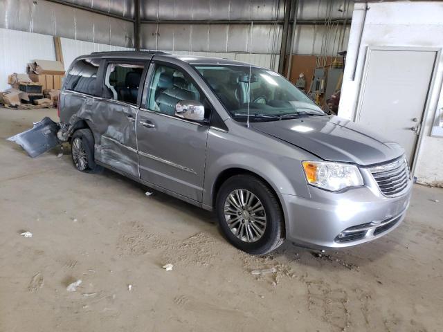 2C4RC1CG6ER171104 - 2014 CHRYSLER TOWN & COU TOURING L GRAY photo 4