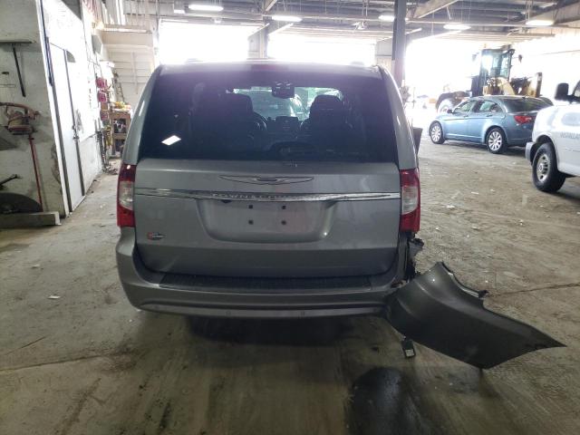 2C4RC1CG6ER171104 - 2014 CHRYSLER TOWN & COU TOURING L GRAY photo 6