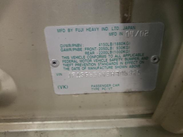 JF1SG65643H706825 - 2003 SUBARU FORESTER 2.5XS Коричневый фото 13