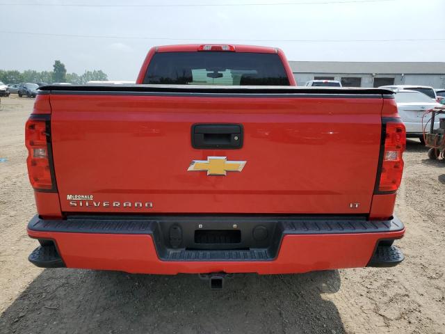 3GCUKREC7HG242794 - 2017 CHEVROLET SILVERADO K1500 LT RED photo 6