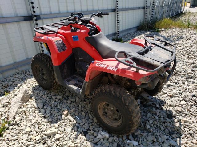 3JBLGAT40NJ002997 - 2022 CAN-AM OUTLANDER 570 RED photo 3