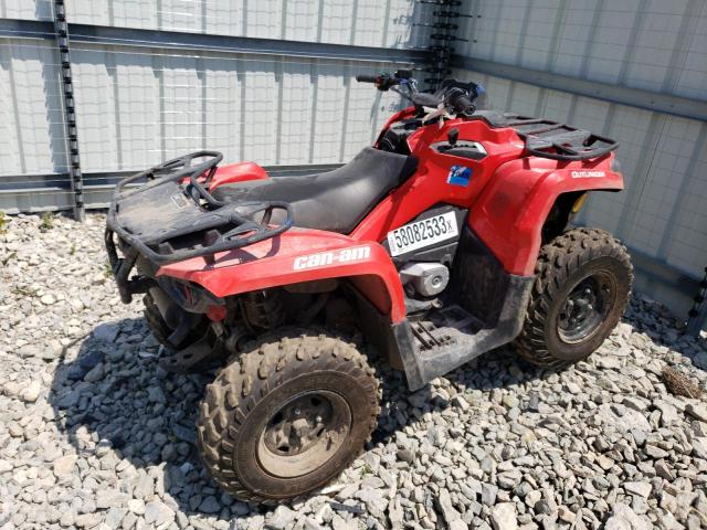 3JBLGAT40NJ002997 - 2022 CAN-AM OUTLANDER 570 RED photo 4