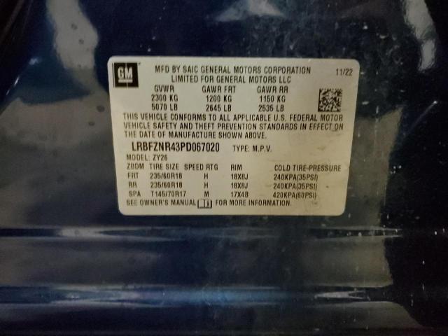 LRBFZNR43PD067020 - 2023 BUICK ENVISION ESSENCE BLUE photo 13